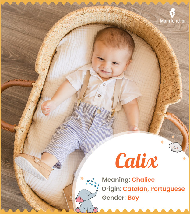Calix, meaning chalice