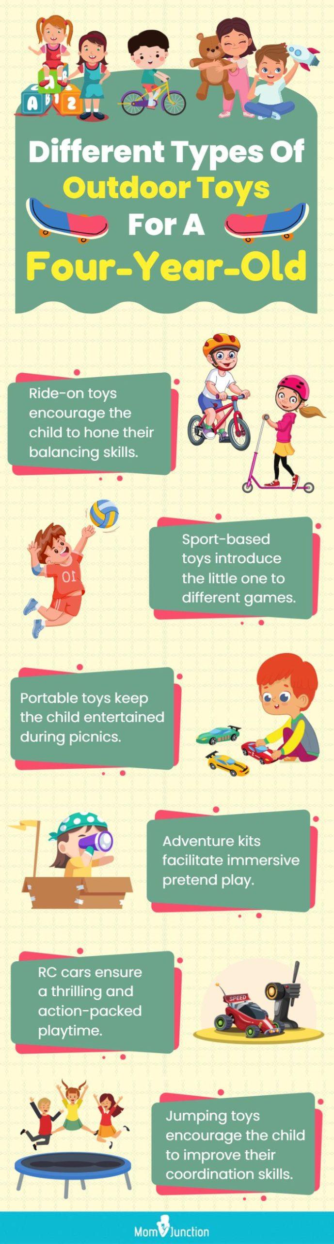 Outdoor toys for four year 2025 olds