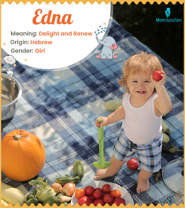Edna meaning delight