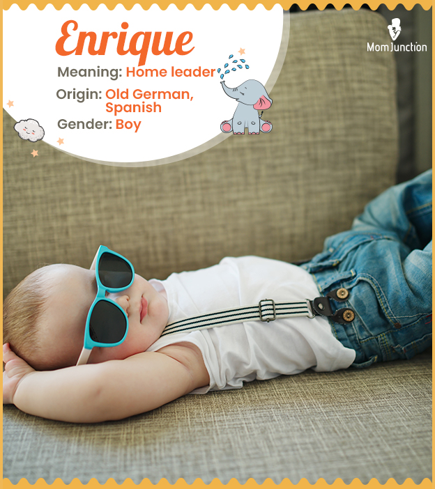 Enrique, means home leader.