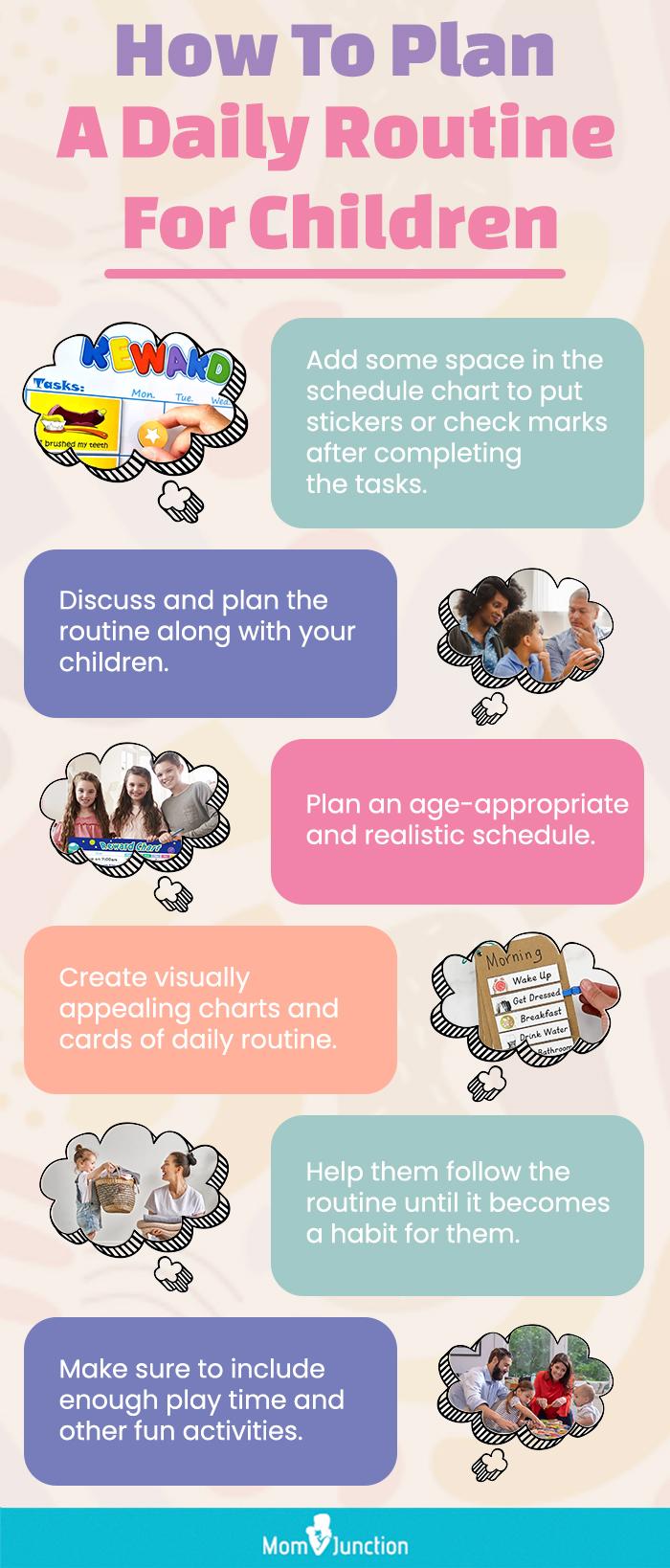 Daily Routine Of A Student Chart