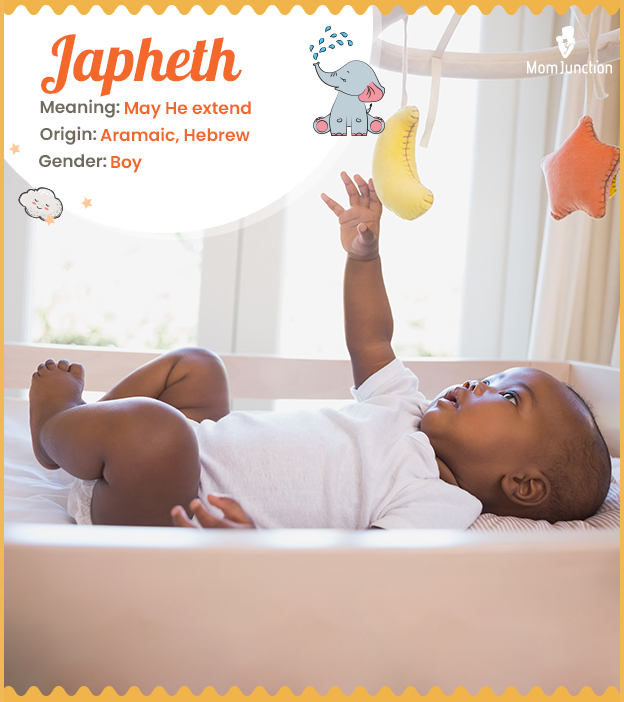 Japheth, a timeless name that commands respect and inspires greatness.