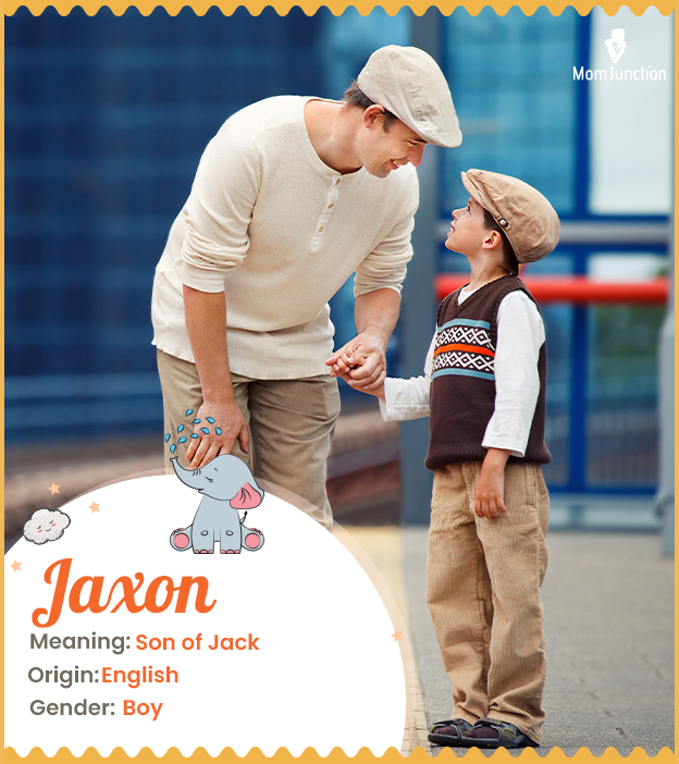 Jaxon, a patronymic name and surname