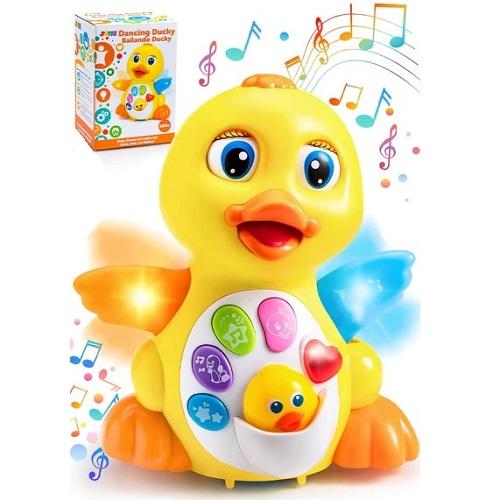 Music Shake Dancing Ball Toy Developmental Bumpy Ball Sensory Soft Toy 