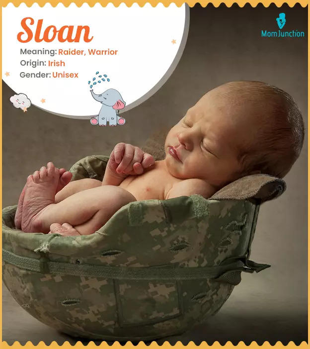 Sloan meaning warrior