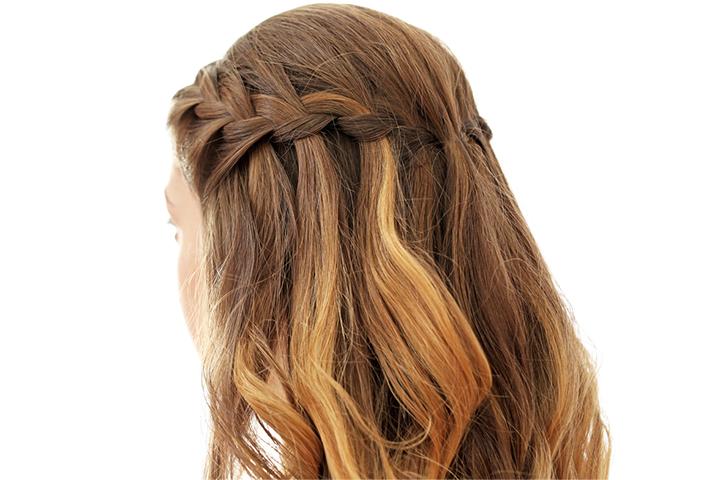 Waterfall hairstyle