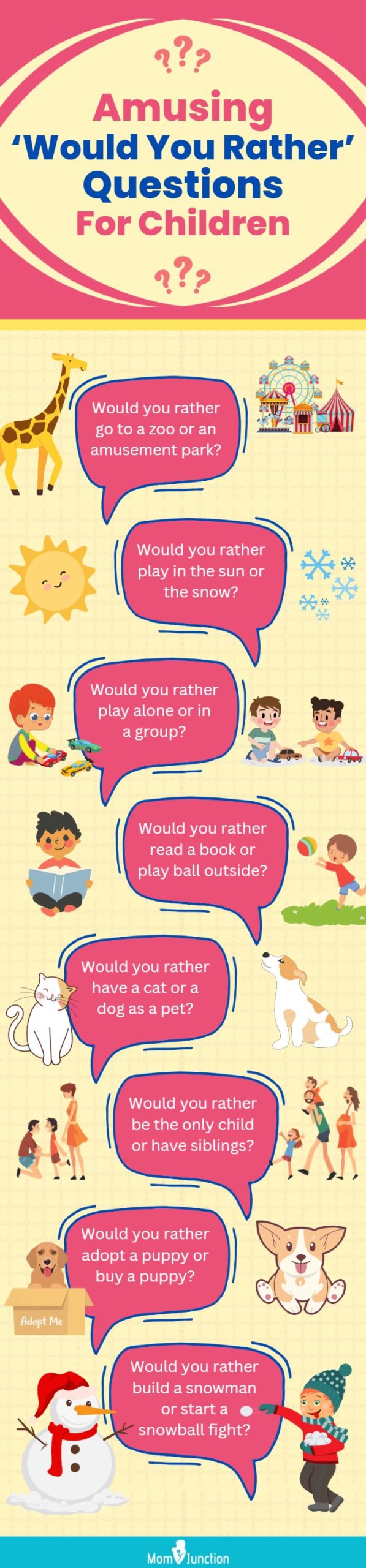 255 Super Funny Would You Rather Questions For Kids  Funny would you rather,  Would you rather questions, Jokes for kids