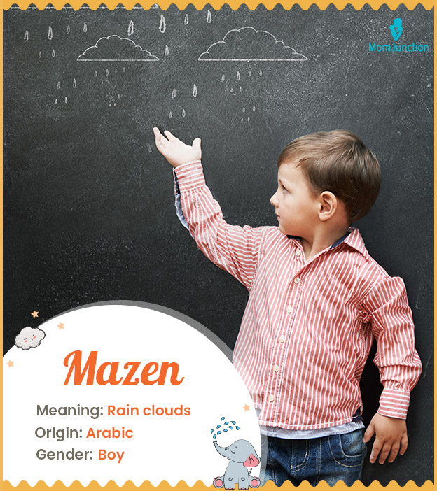 Mazen, meaning rain clouds
