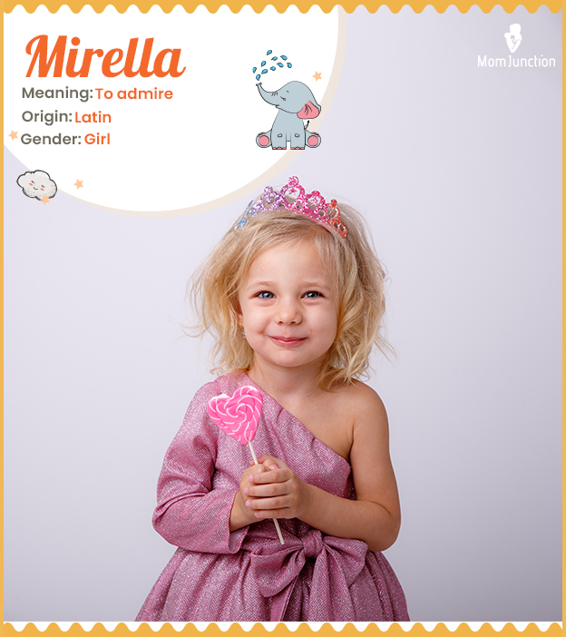 Mirella means to admire