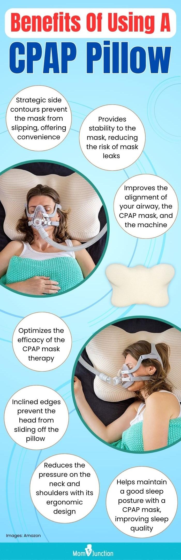  EnduriMed CPAP Pillow - for Side, Back & Stomach