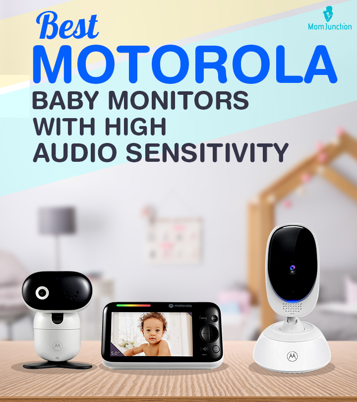  Motorola Baby Monitor-VM34 Video Baby Monitor with Camera,  1000ft Range 2.4 GHz Wireless 4.3 Screen, 2-Way Audio, Manual Pan/Tilt,  Digital Zoom, Room Temperature Sensor, Lullabies, Night Vision : Baby