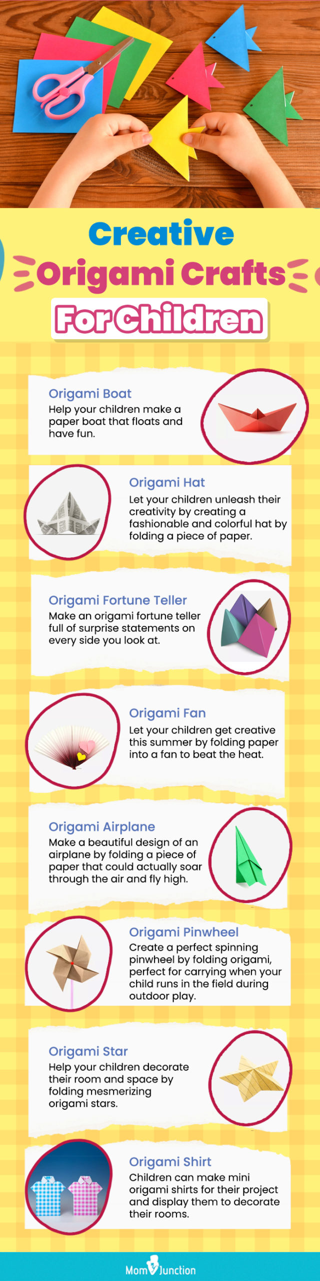 ORIGAMI FOR KIDS AGES 8-12: Amazing and Creative Paper Folding Activities  for Kids to Have Fun and to Create Various Designs with Colorful Papers