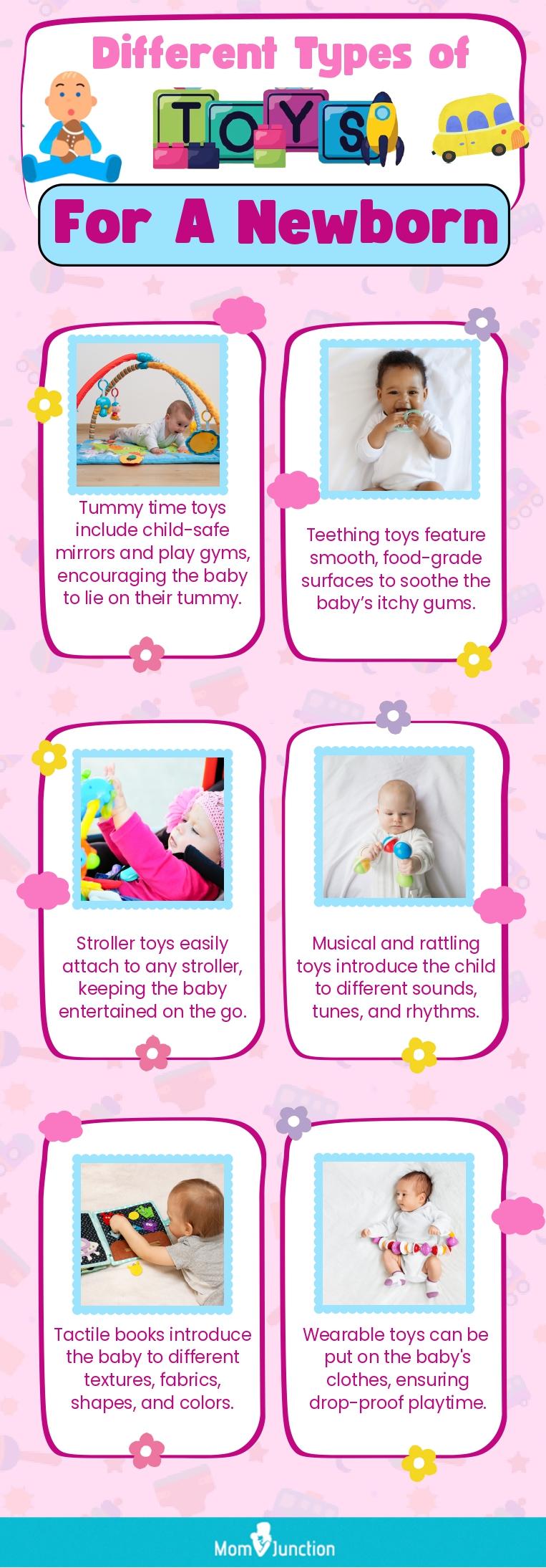 Baby sales toys names