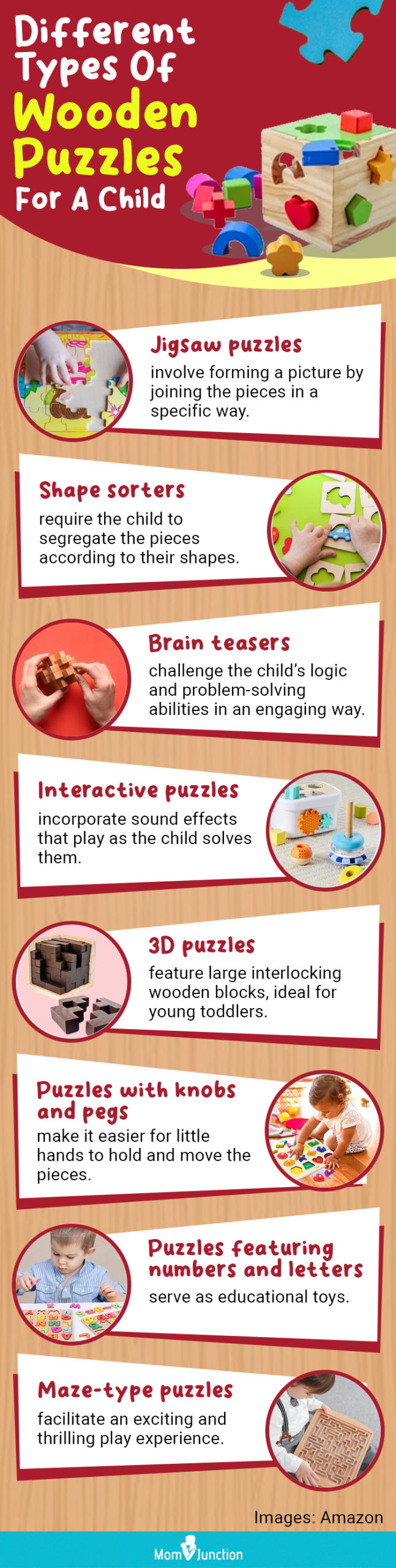 3D Puzzle Board Educational Game Classic Logical Mind Children