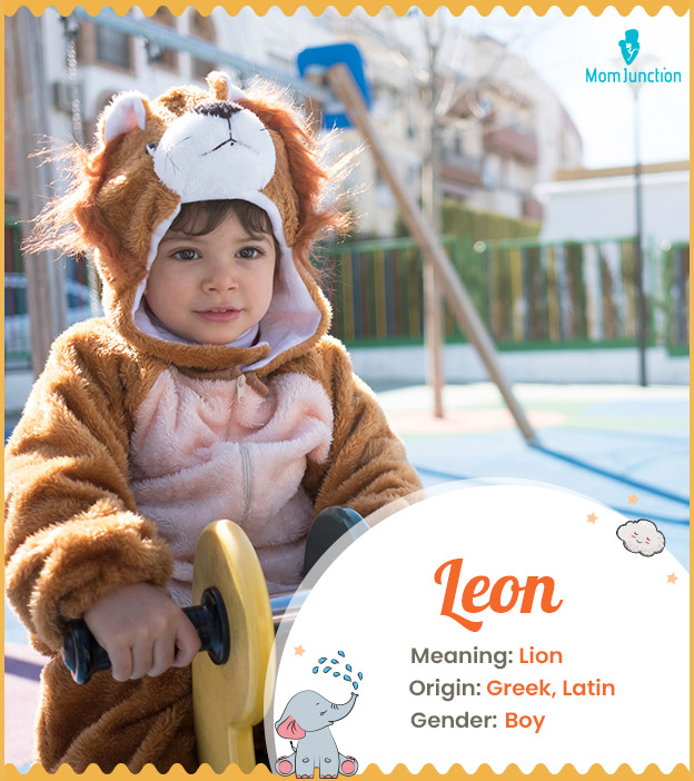 Leon, meaning lion