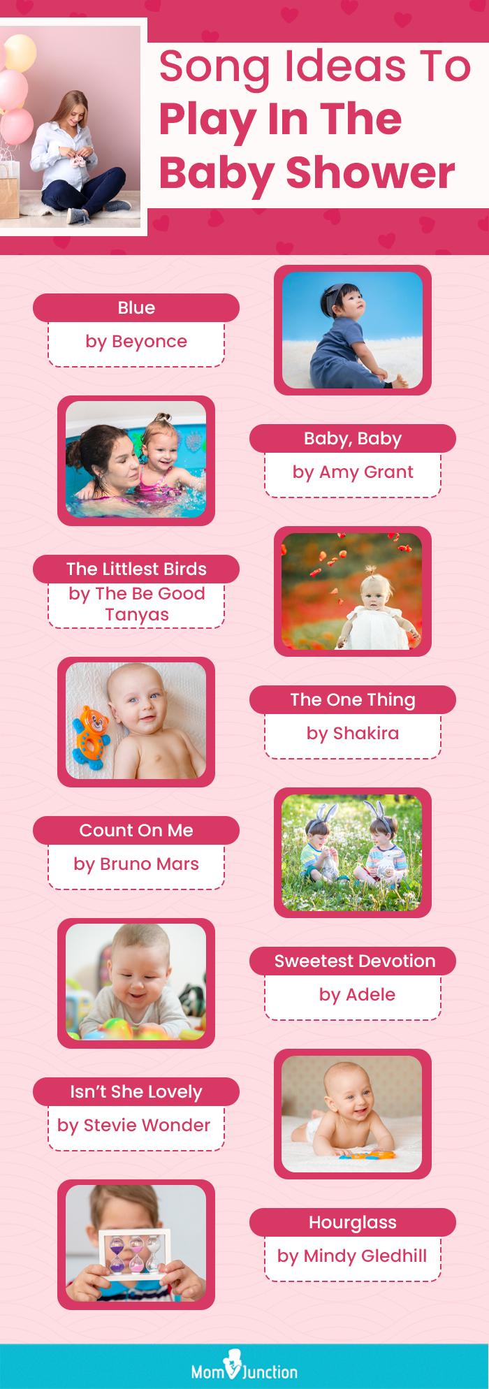 Music Match Printable Baby Shower Game Lyric Song Digital 