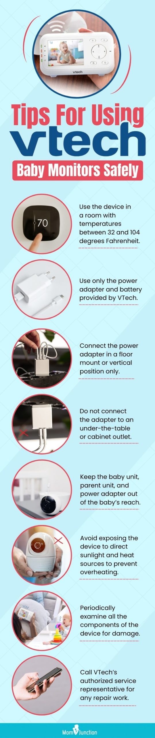 VTech Video & Audio Baby Monitor - R4K - Better Than Rental