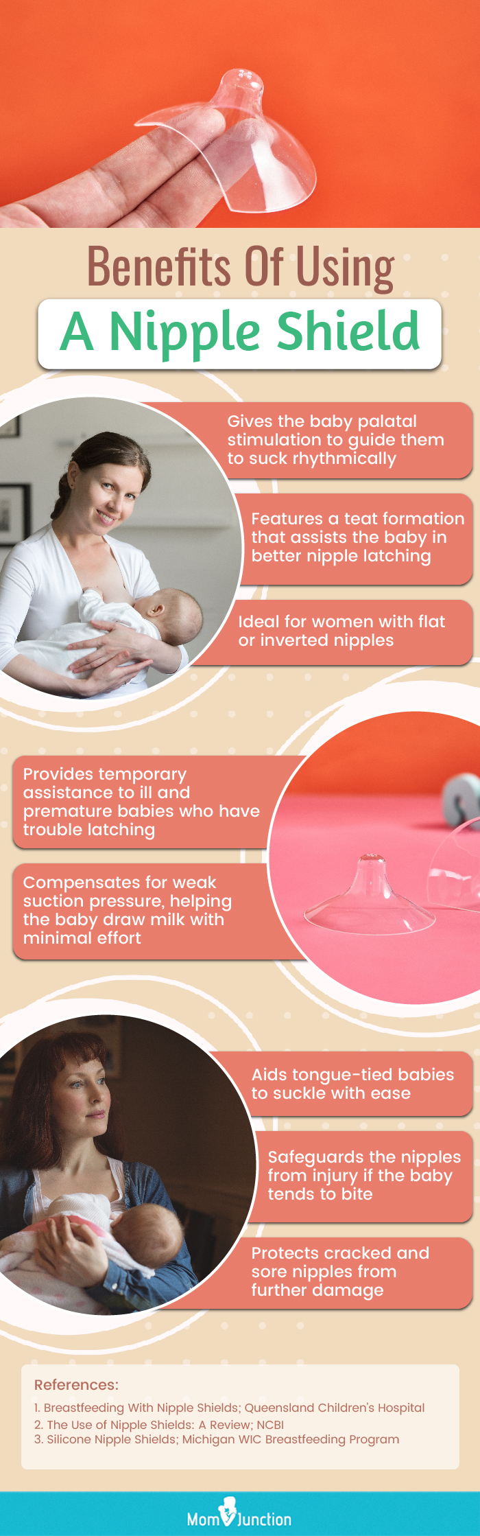 Lactating Nipple Shields For Breastfeeding Difficult Flat And Inverted  Nipples, Cpc Certified, Bpa Free, 0~, Soft And Convenient Silicone Shields  Provide A Comfortable Breastfeeding Experience - Temu