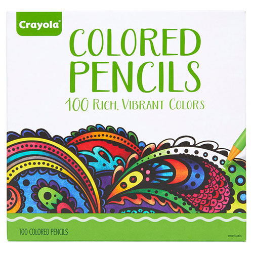 50 Piece Adult Coloring Book Artist Grade Colored Pencil Set, 50 Piece Pencil  Set - Food 4 Less