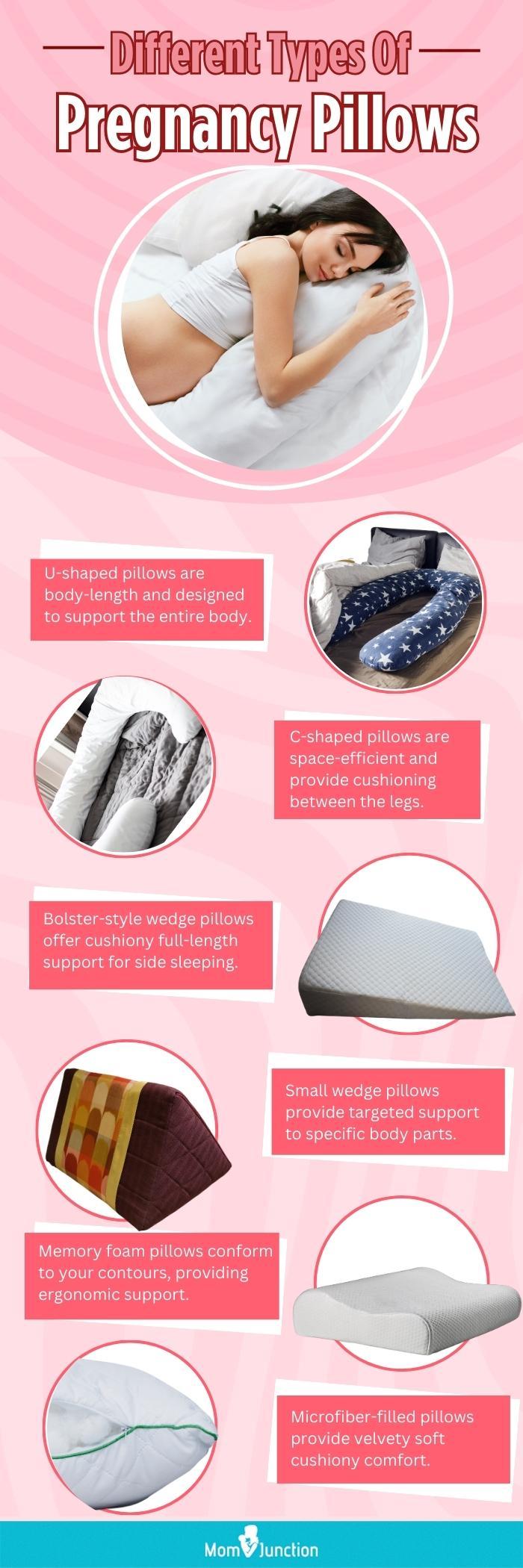 Pregnancy pillow types hotsell
