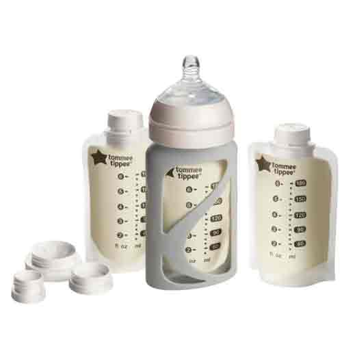 Tommee Tippee Pump And Go Breast Milk Pouch Bottle (3 Pack) : Target
