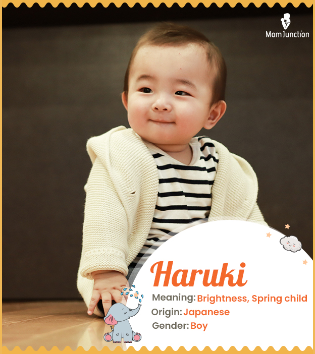 Haruki meaning brightness