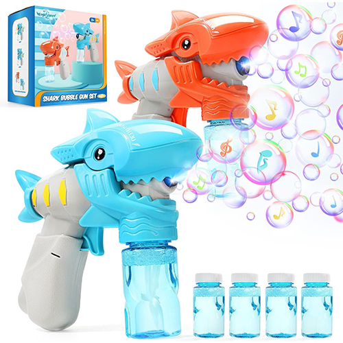 Toysery Bubble Gun Bubble Blower for Kids, Non-Toxic Handheld Bubble  Machine with Leak-Resistant Design. Easy Refill Bubble Included
