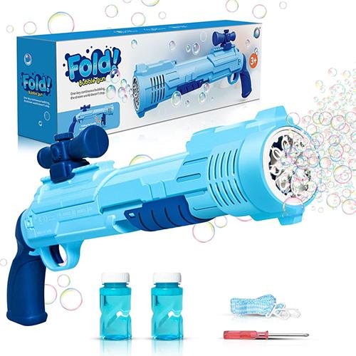  JOYIN 2 Bubble Guns with 2 Bottles Bubble Refill Solution (10  oz Total), Bubble Machine for Toddlers 1-3, Bubble Blaster Party Favors,  Summer Toy, Outdoors Activity, Easter, Birthday Gift : Toys & Games