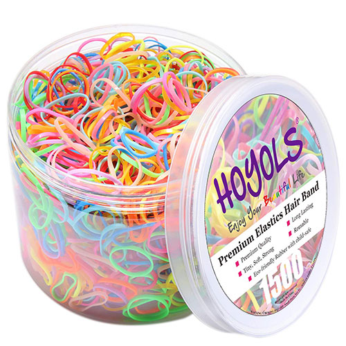 Colorful Rubber Band Kids Girl Colorful Fashion Disposable Rubber Band  Elastic Hair Band Thin Small Ponytail Hair Elastics Daily Life Big Size Tear  Stick Swirly Hair Ties Pack Elastic Hair Ties for 