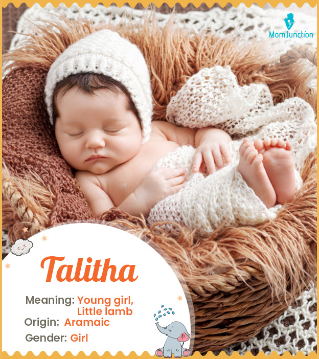 Talitha, means young girl or little lamb