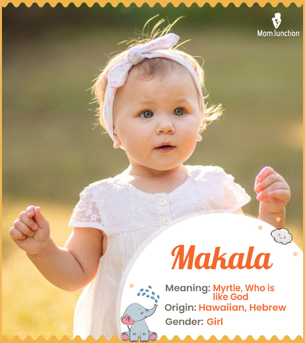 Makala means myrtle or who is like God