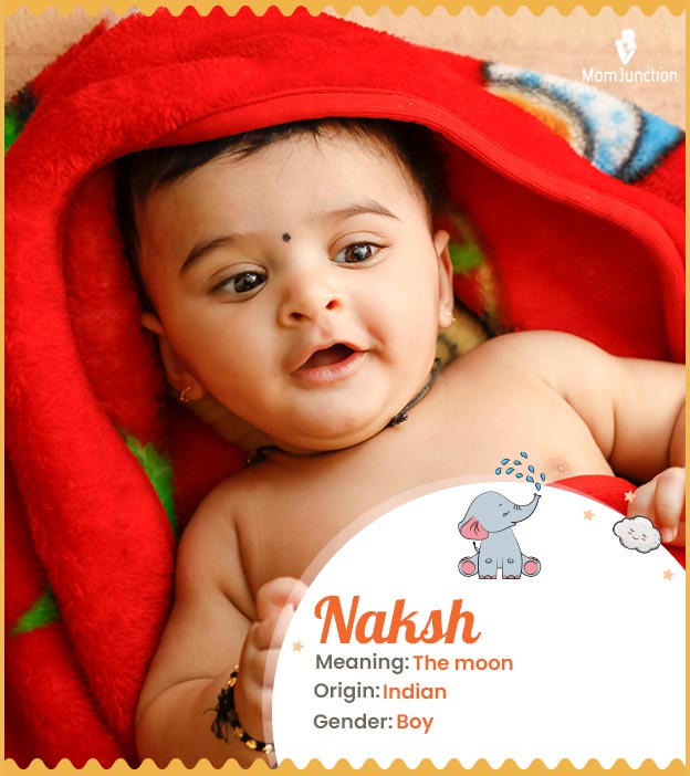 Naksh, meaning the moon