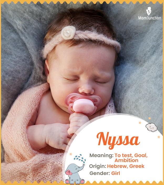 Nyssa Name Meaning, Origin, History, And Popularity MomJunction