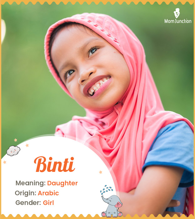 Binti means daughter