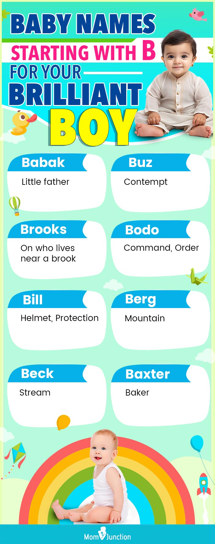 baby names starting with b for your brilliant boy (infographic)