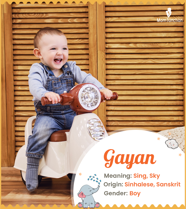 Gayan, meaning Sing