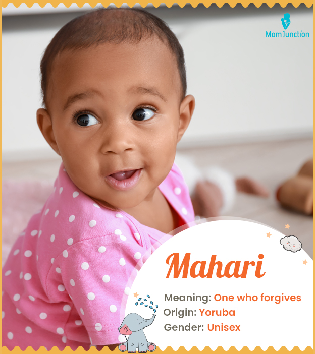 Mahari means one who forgives
