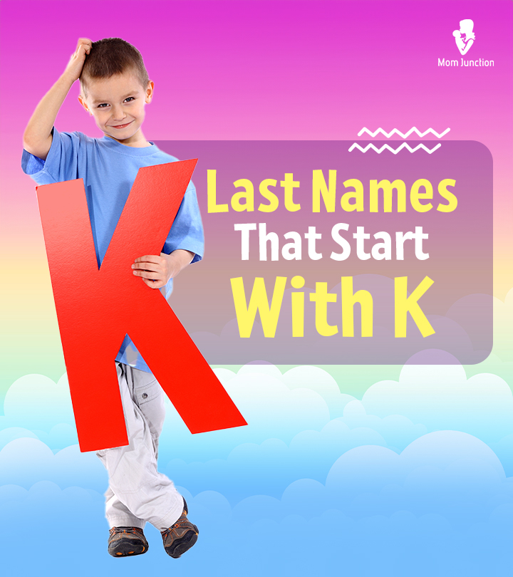 Last Names That Start With K