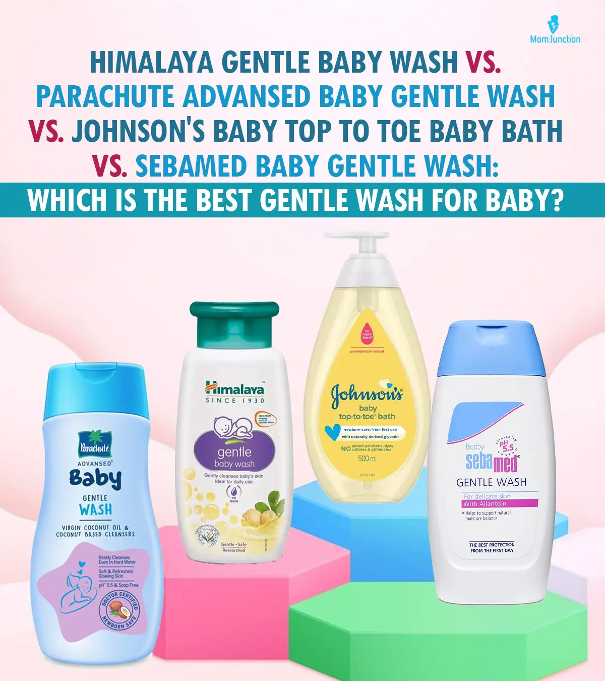 Himalaya Gentle Baby Wash Vs. Parachute Advansed Baby Gentle Wash Vs ...