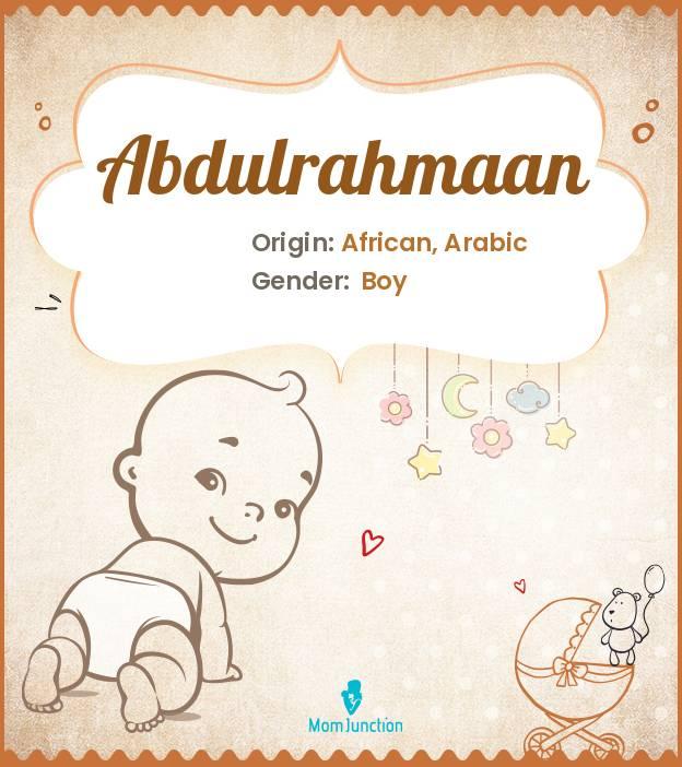 Abdulrahmaan Abdulrahmaan