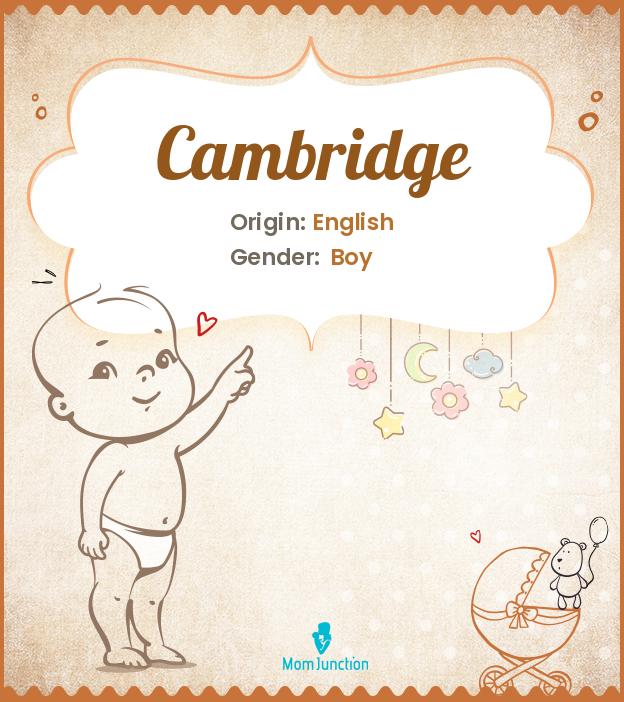 Cambridge Meaning, Origin, Popularity MomJunction