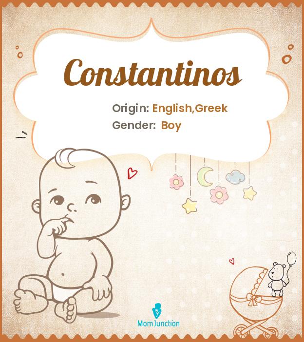 constantinos constantinos