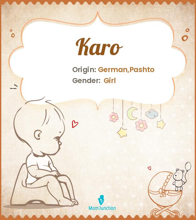 Explore Karo Meaning, Origin & Popularity
