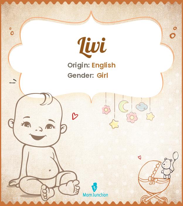 Livi Name Meaning, Origin, History, And Popularity