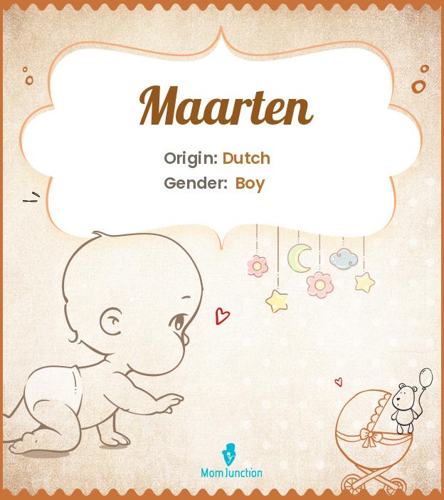 maarten maarten