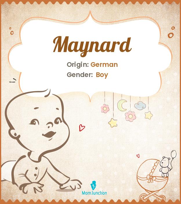 Explore Maynard Meaning, Origin & Popularity