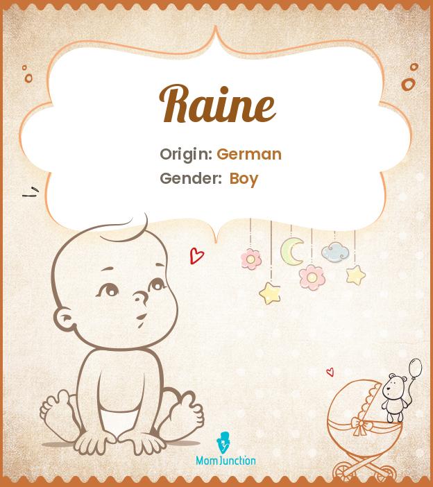 Raine Name Meaning, Origin, History, And Popularity
