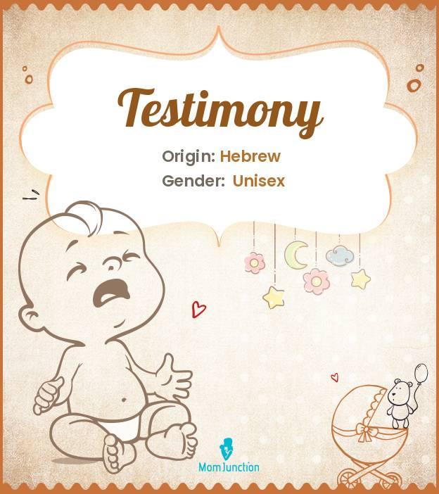 Explore Testimony Meaning, Origin & Popularity