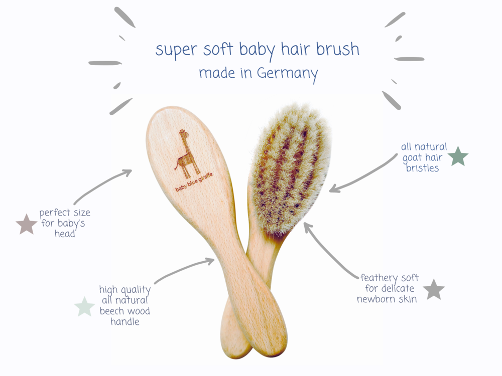 Super Soft Baby Hair Brush - PUBLIC