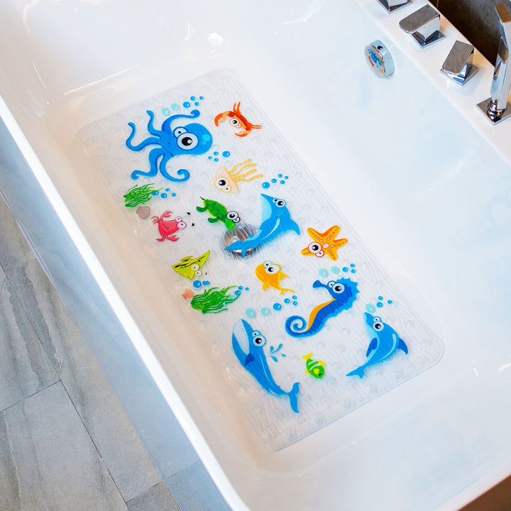 Anti Slip Bathroom Shower Mats for Floor Toddler Baby Kids Non-Slip Bathtub  Mat Silicone Bath Mats for Tub - China Non-Slip Massage Bathtub Mat, PVC  Anti-Skid Bathroom Mat